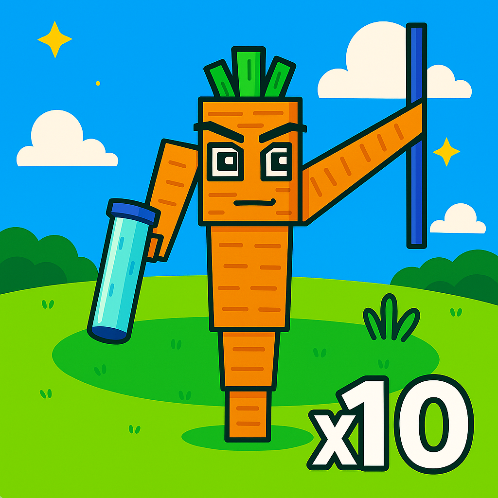 x10 Mr Carrot