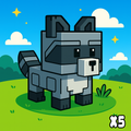 5x Raccoon Pack