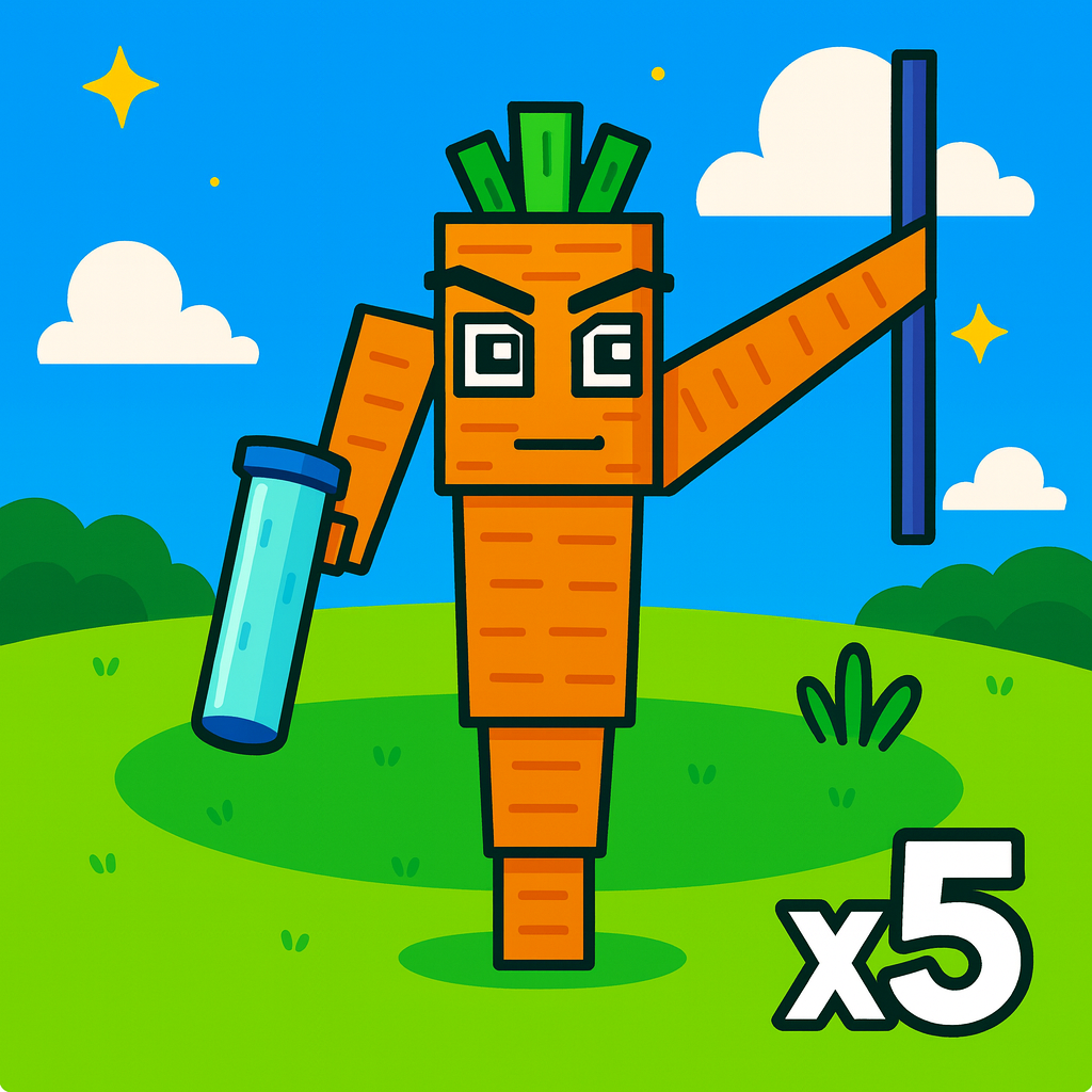 x5 Mr Carrot