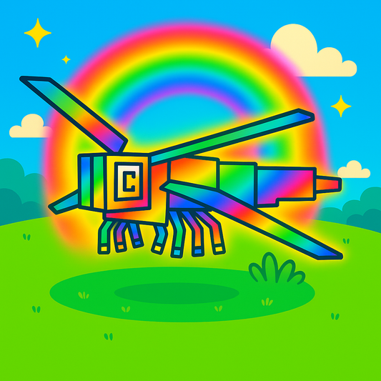 Rainbow Dragonfly