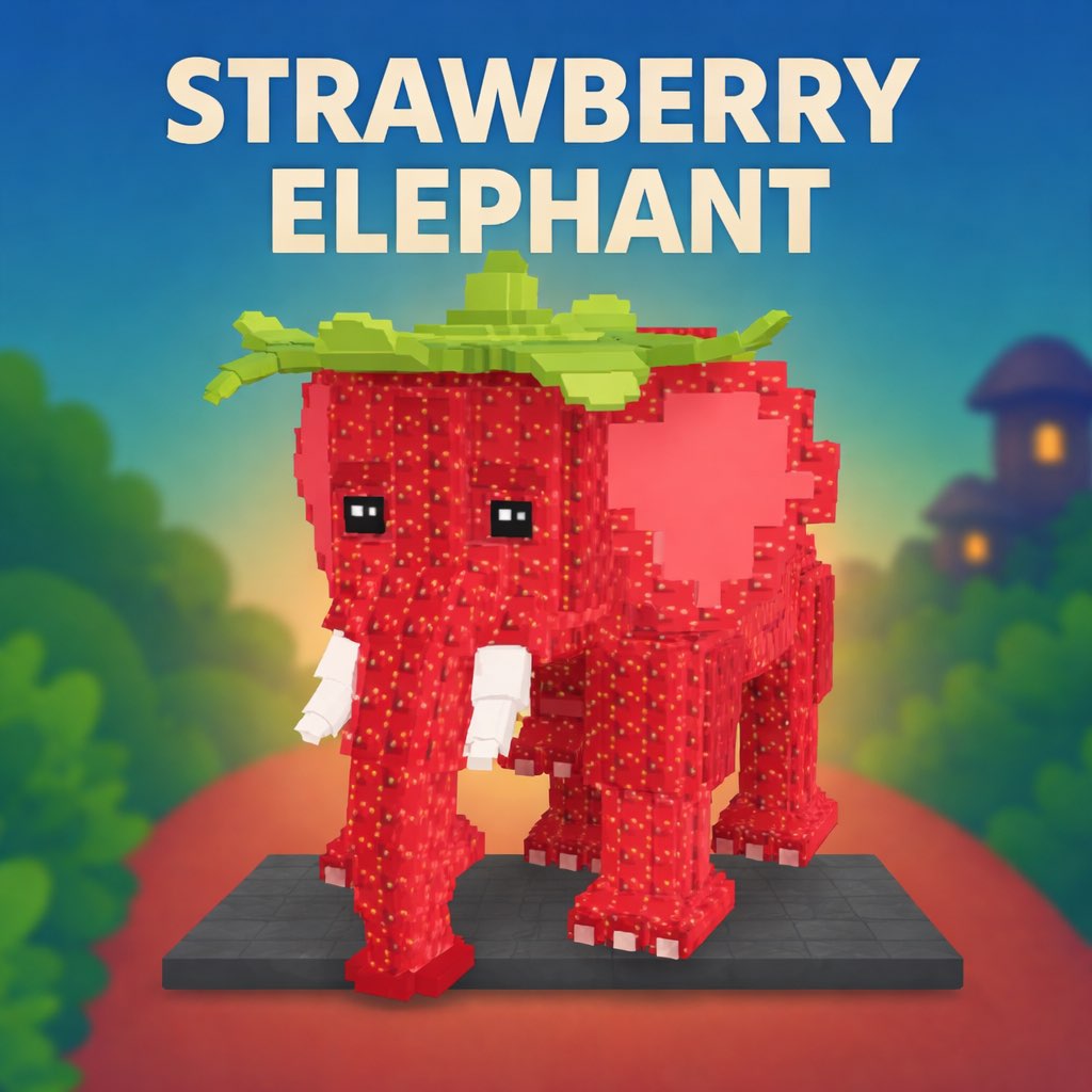 Strawberry Elephant