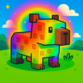 Rainbow Capybara