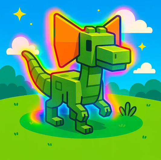 Rainbow Dilophosaurus