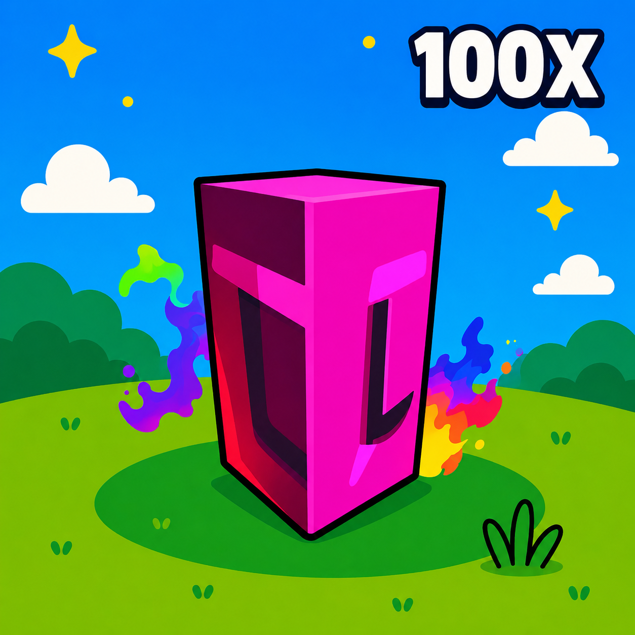 Rainbow Seed Pack (100)